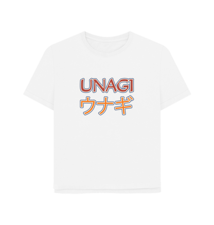 White Unagi Women's Relaxed Fit T-shirt