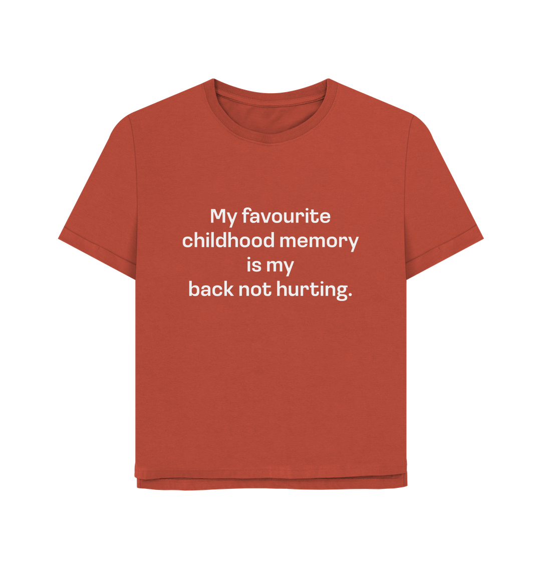 Rust Printed T-shirt