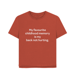 Rust Printed T-shirt