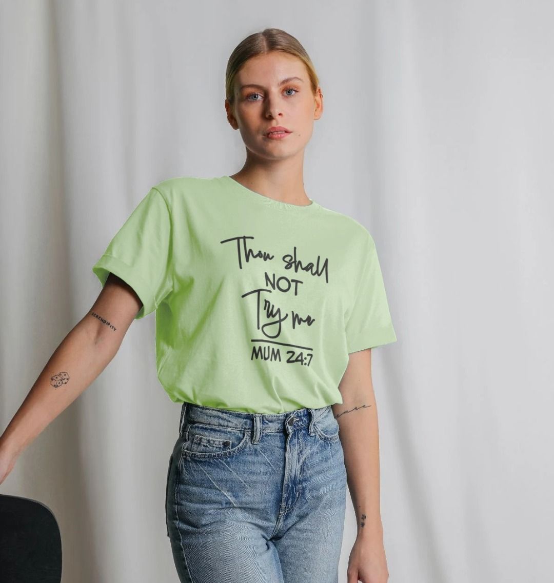 Thou Shall Not Women's Relaxed Fit T-shirt