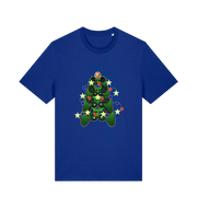 blue gamers-christmas-tshirt-white-xmas-tee