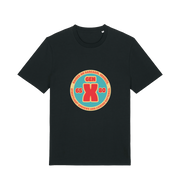 black funny dad t-shirt with a gen x graphic