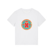 white slogan t-shirt that reads 'gen x raised on sarcasm, insults, streetlight curfews and licking batteries'
