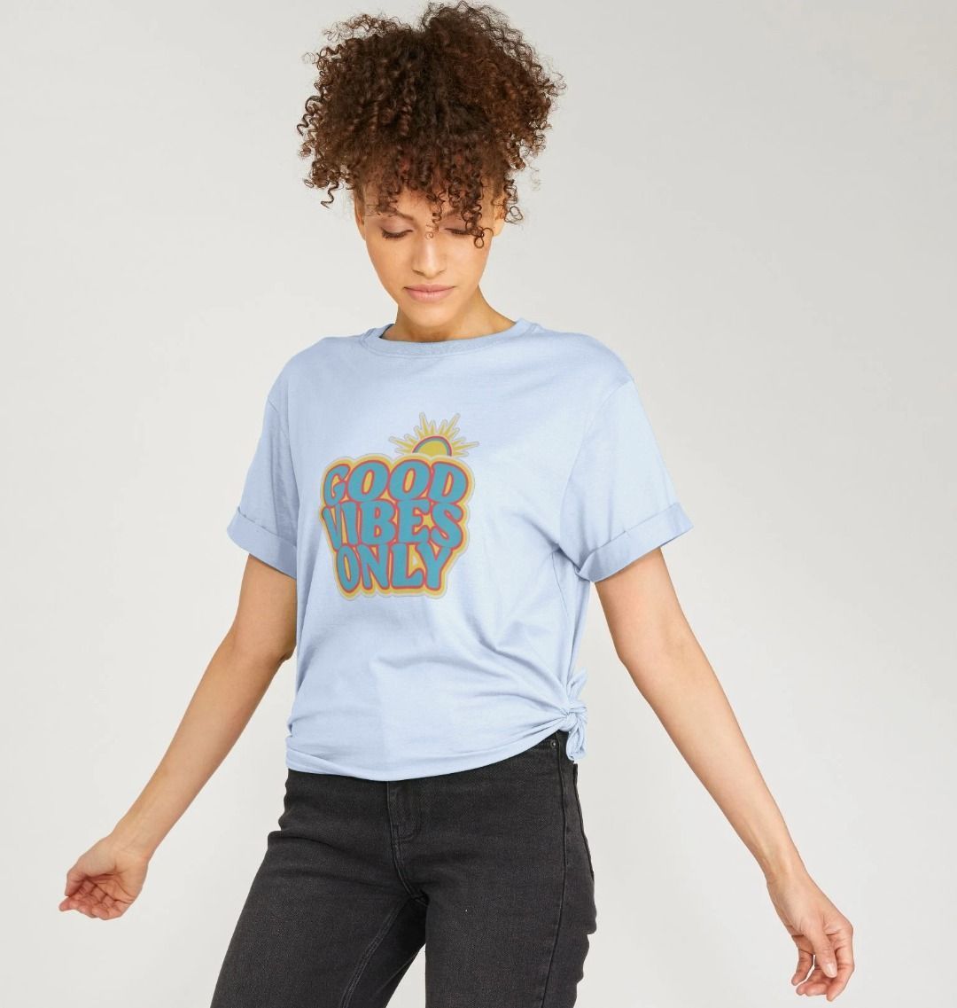 Good Vibes Women's Relaxed Fit T-shirt