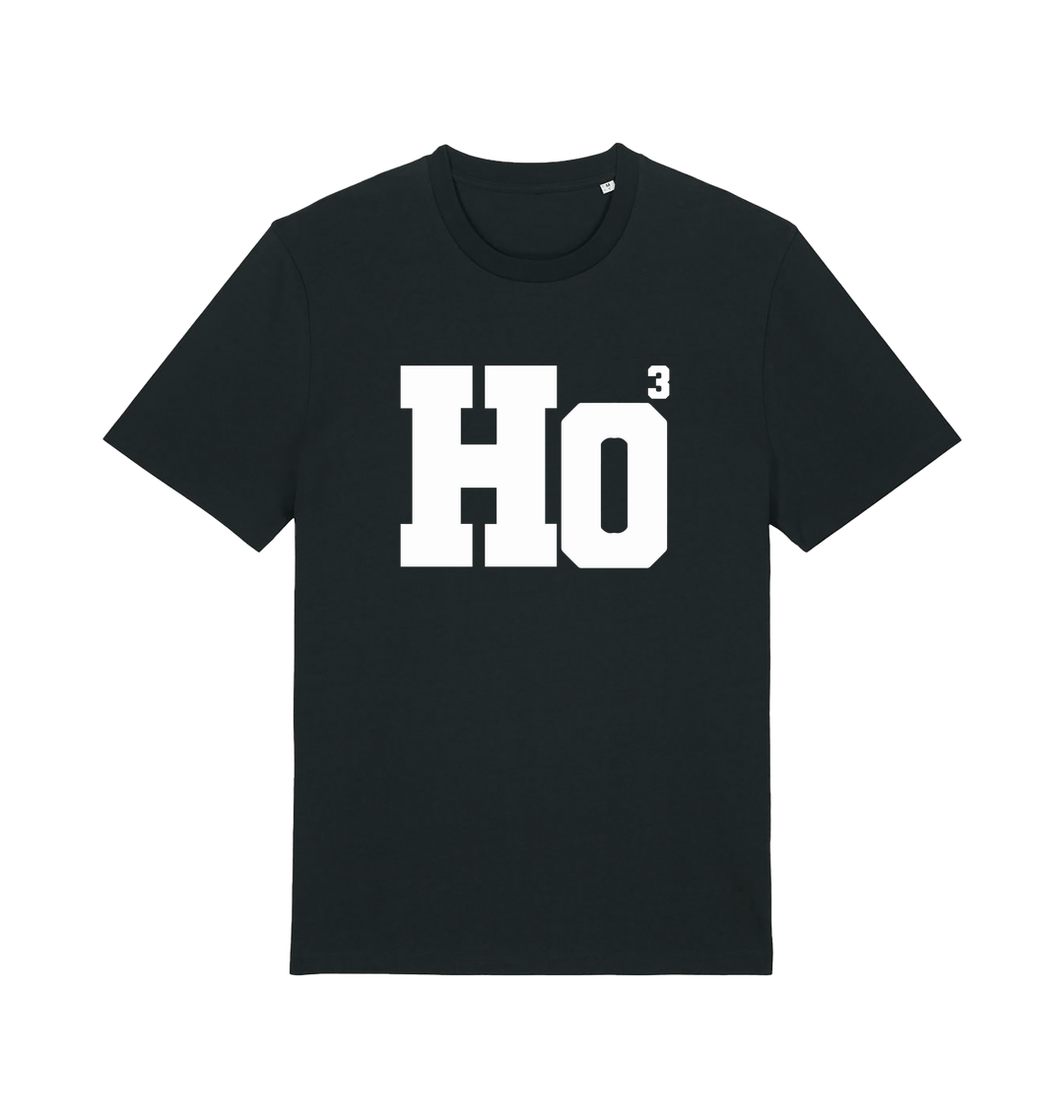 black christmas t-shirt with the slogan 'ho3'