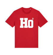 red christmas t-shirt with the slogan 'ho3'