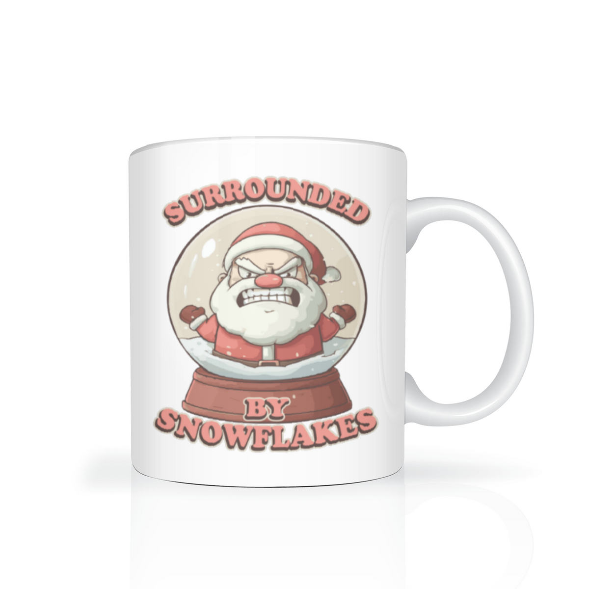 Surrounded By Snowflakes Mug 11oz