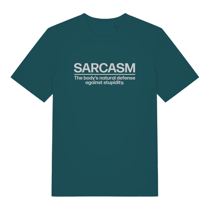 Stargazer Sarcasm funny slogan t-shirt showing classic humorous defence quote  