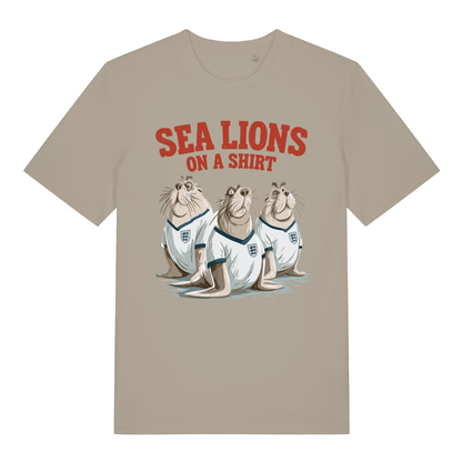 Stone Sea Lions On A Shirt funny graphic t-shirt featuring ultimate football animal artwork  