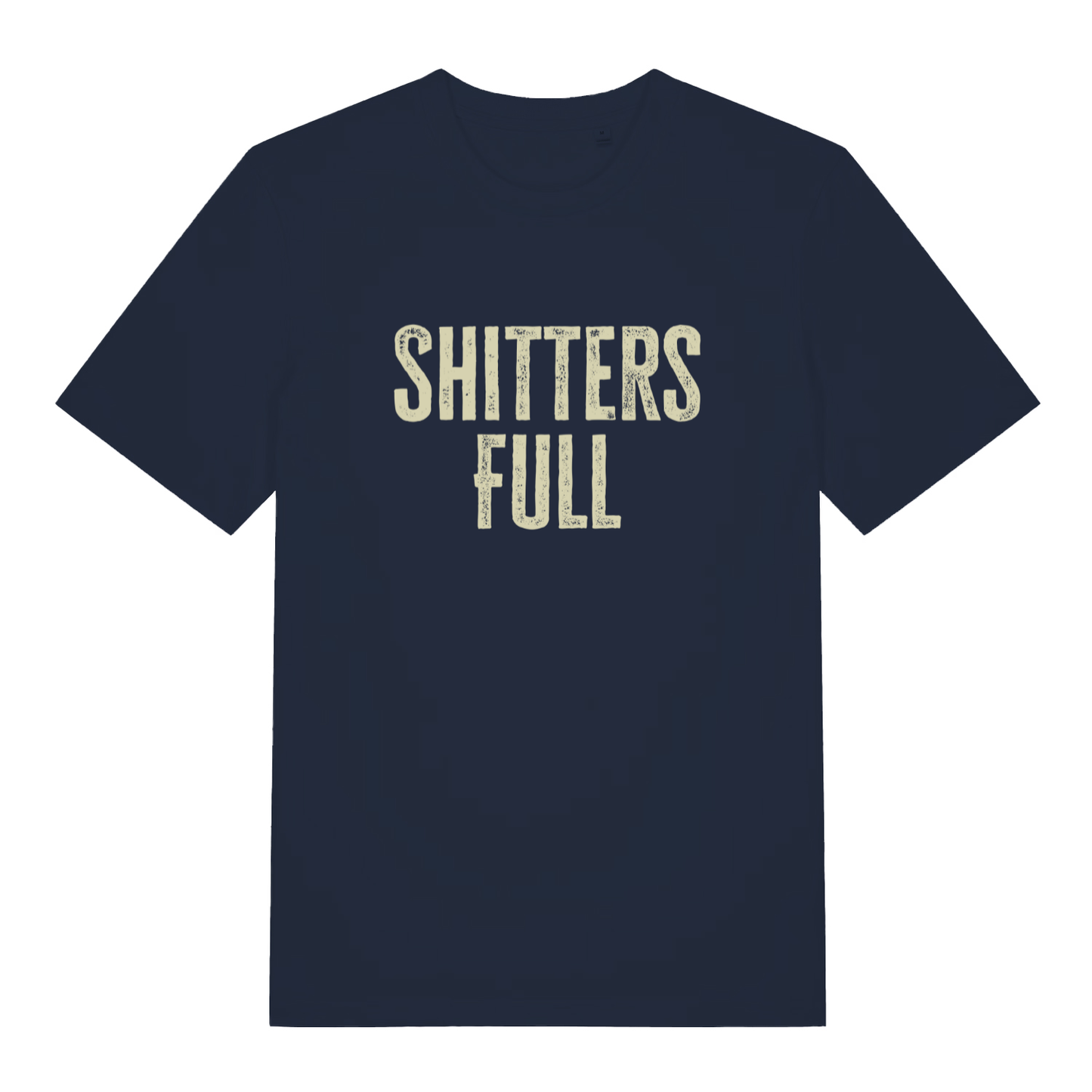 Navy Shitters Full funny slogan t-shirt with classic Christmas Vacation lettering  