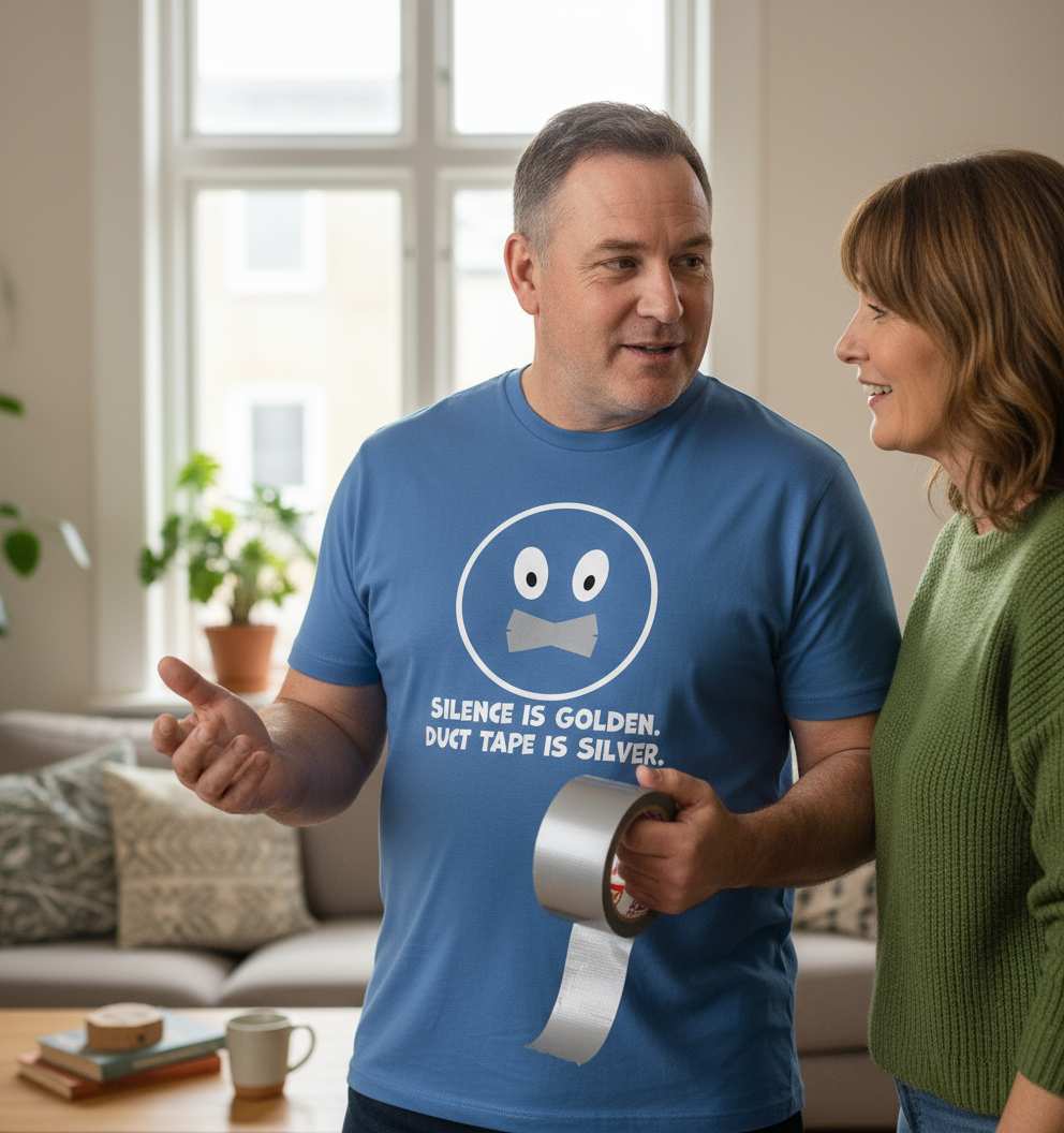 Silence Is Golden T-shirt