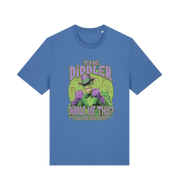 blue funny offensive t-shirt with the  graphic mashup of Sean Diddy Combs reimagined as The Riddler