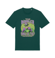 green funny offensive t-shirt with the  graphic mashup of Sean Diddy Combs reimagined as The Riddler