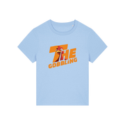 light blue christmas t-shirt with the slogan 'the gobbling'