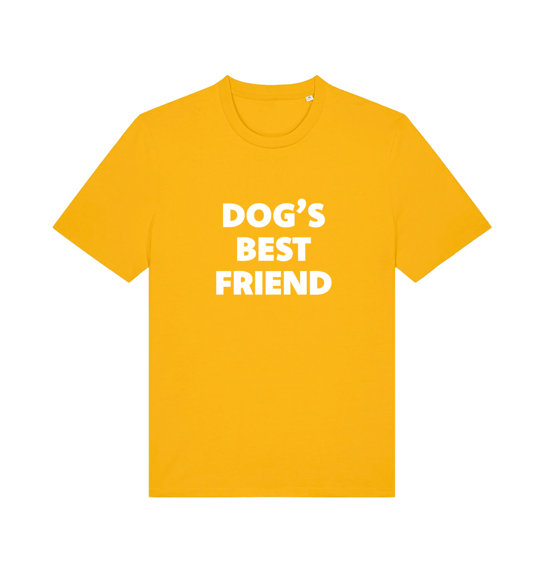 animal t-shirt with the slogan 'dogs best friend'
