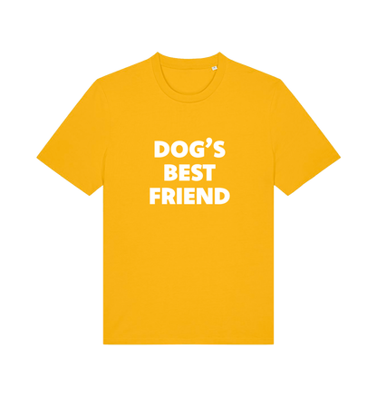 animal t-shirt with the slogan 'dogs best friend'