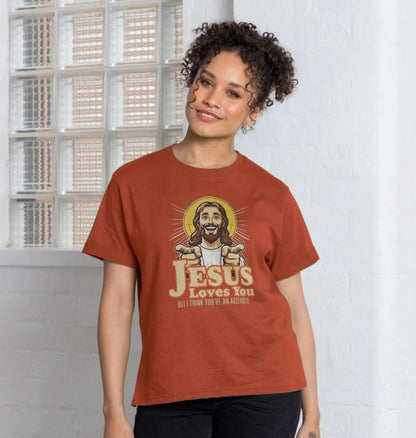 Jesus Loves You Women's Relaxed Fit T-shirt