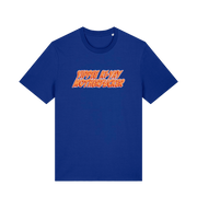 blue movie t-shirt with the slogan 'yippee ki-yay motherfucker'