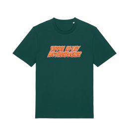 green movie t-shirt with the slogan 'yippee ki-yay motherfucker'