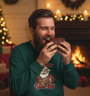 Yule Log Christmas Jumper